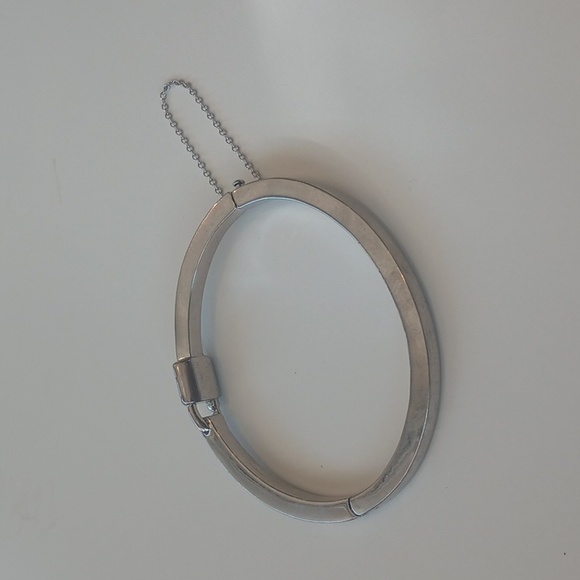 Coach Silver Crystals Tone Bracelet (Safety Chain - Picture 4 of 4